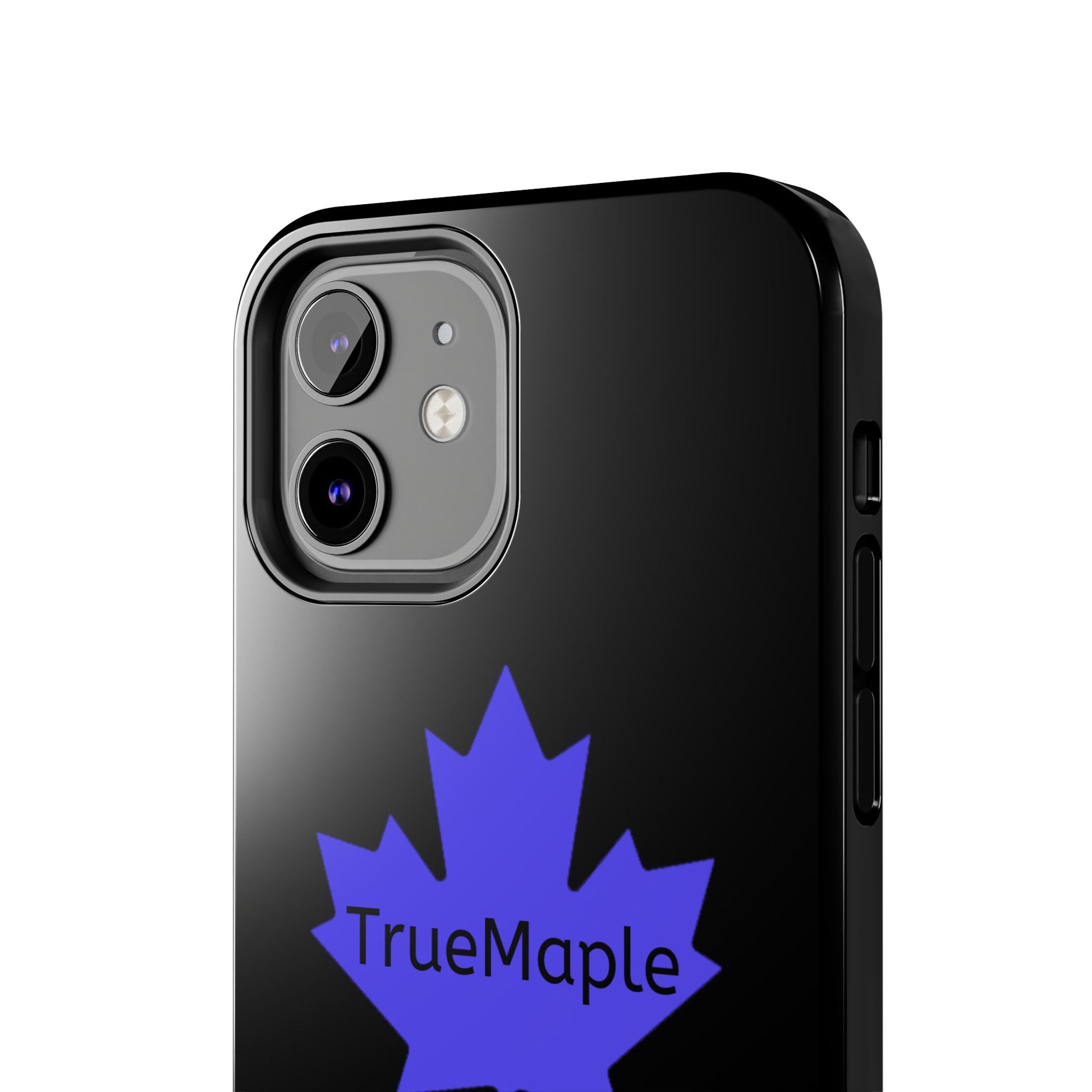 Stylish Phone Cases with Purple Maple Leaf, Durable Protection for iPhone, Trendy Gifts for Nature Lovers, Phone Accessories, Fall Aesthetic