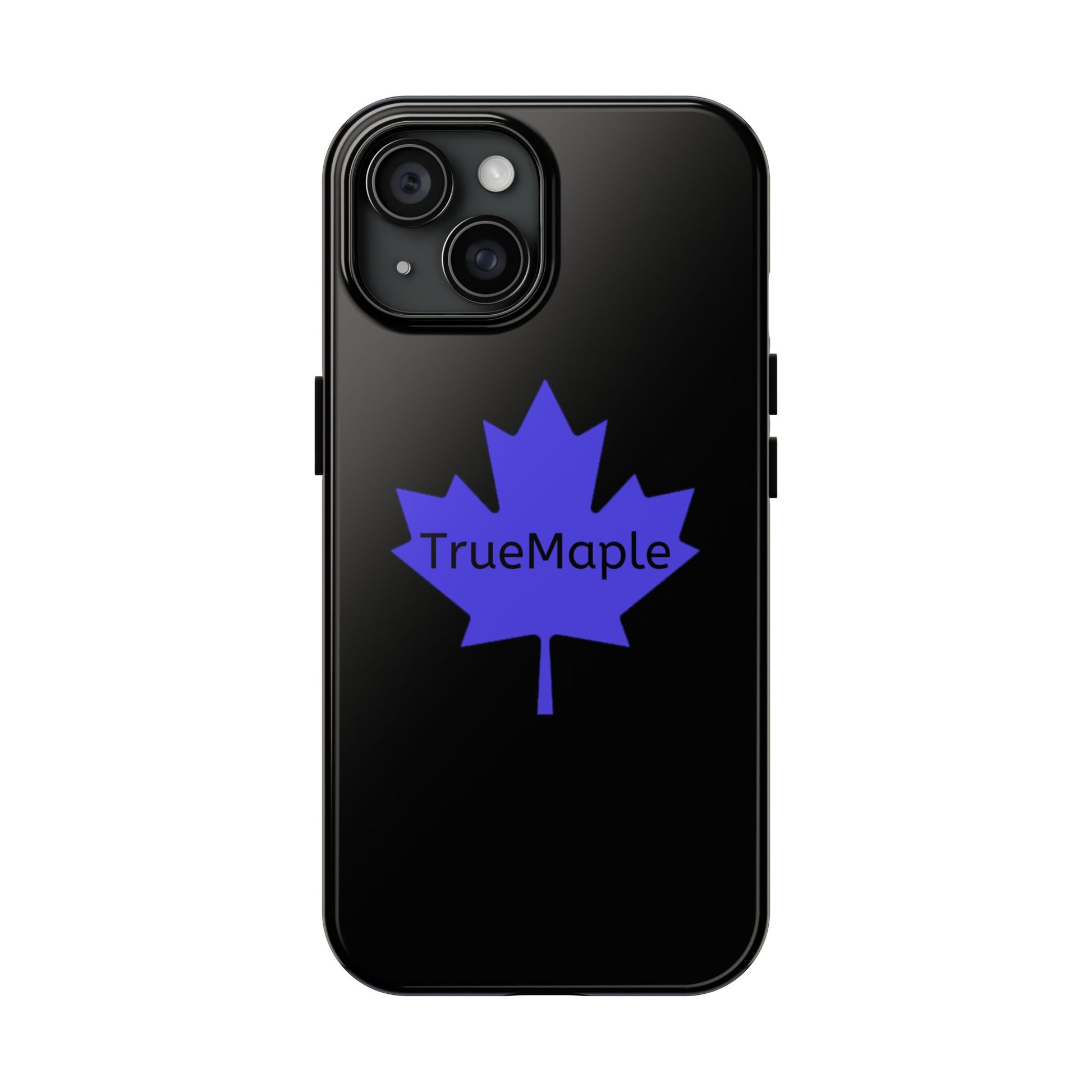 Stylish Phone Cases with Purple Maple Leaf, Durable Protection for iPhone, Trendy Gifts for Nature Lovers, Phone Accessories, Fall Aesthetic