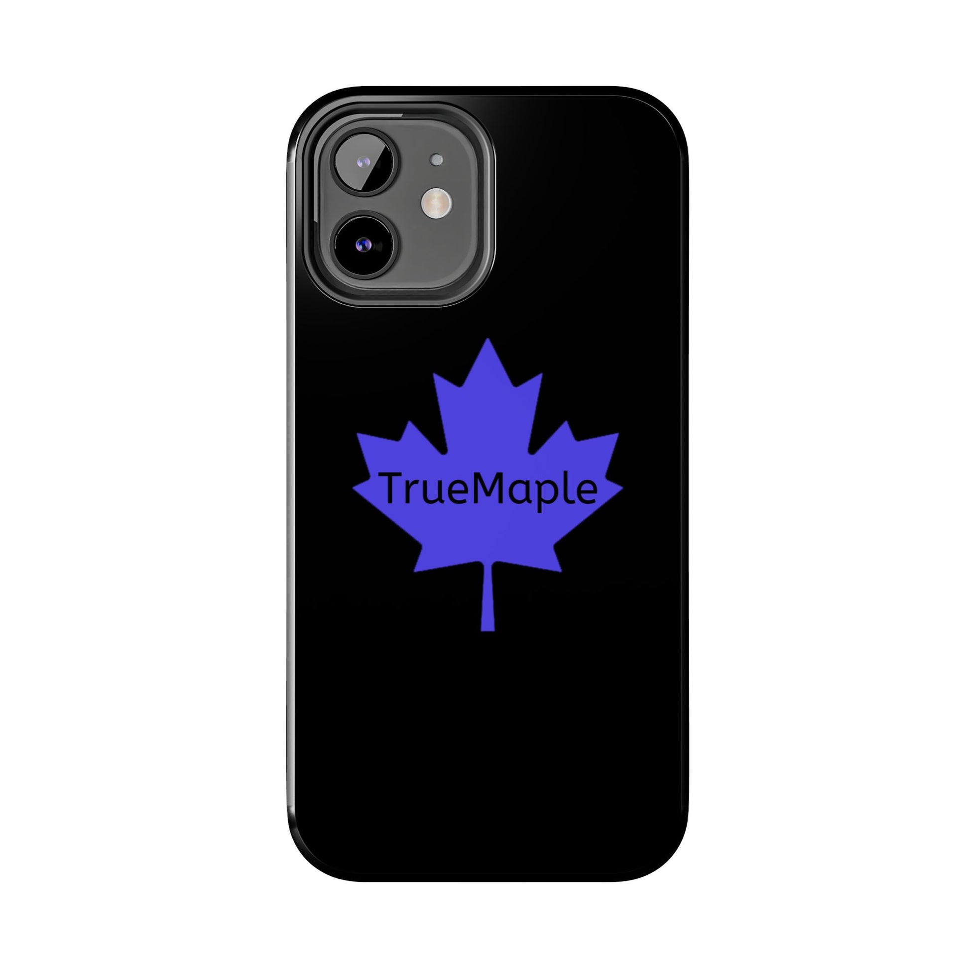 Stylish Phone Cases with Purple Maple Leaf, Durable Protection for iPhone, Trendy Gifts for Nature Lovers, Phone Accessories, Fall Aesthetic