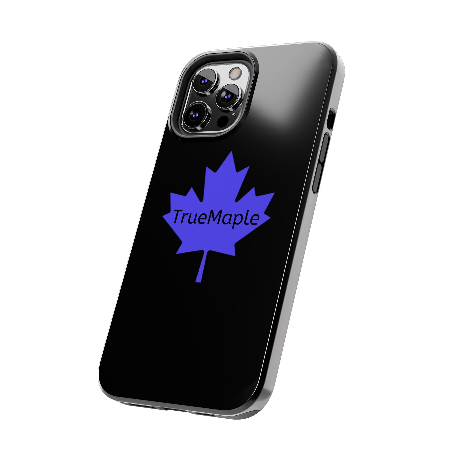 Stylish Phone Cases with Purple Maple Leaf, Durable Protection for iPhone, Trendy Gifts for Nature Lovers, Phone Accessories, Fall Aesthetic