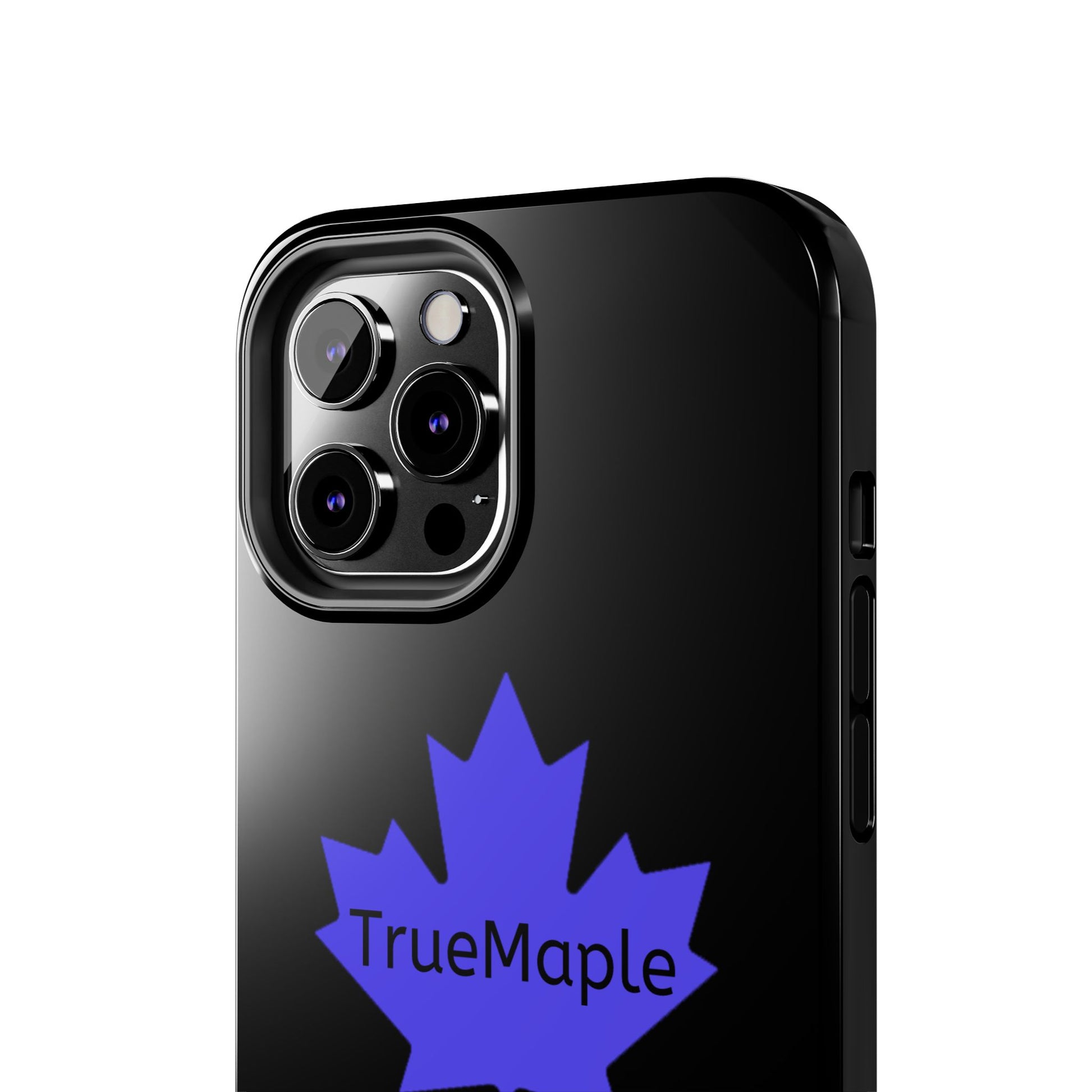 Stylish Phone Cases with Purple Maple Leaf, Durable Protection for iPhone, Trendy Gifts for Nature Lovers, Phone Accessories, Fall Aesthetic