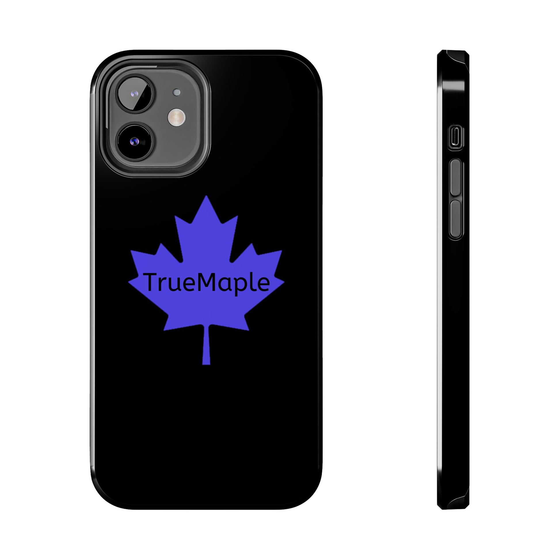 Stylish Phone Cases with Purple Maple Leaf, Durable Protection for iPhone, Trendy Gifts for Nature Lovers, Phone Accessories, Fall Aesthetic