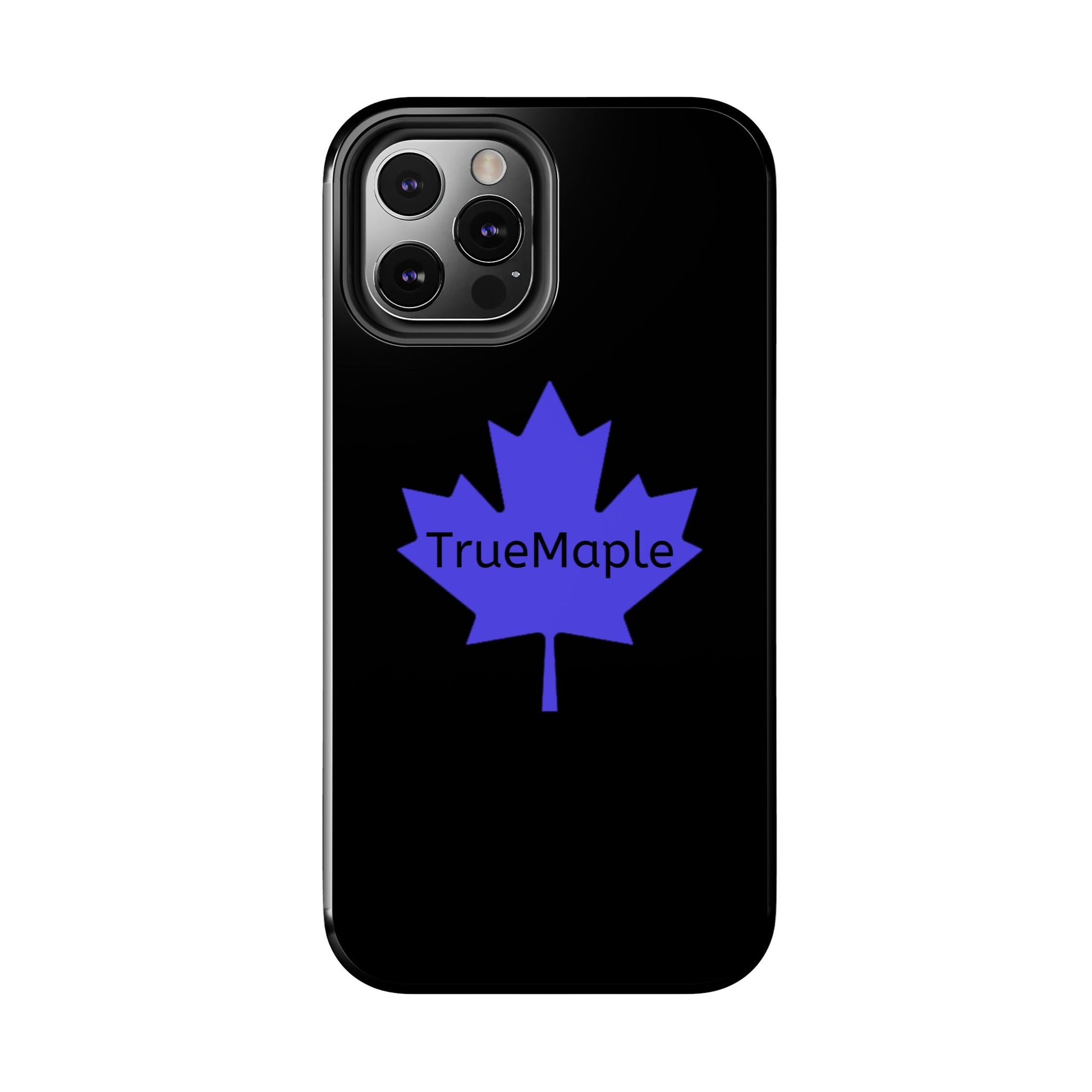 Stylish Phone Cases with Purple Maple Leaf, Durable Protection for iPhone, Trendy Gifts for Nature Lovers, Phone Accessories, Fall Aesthetic
