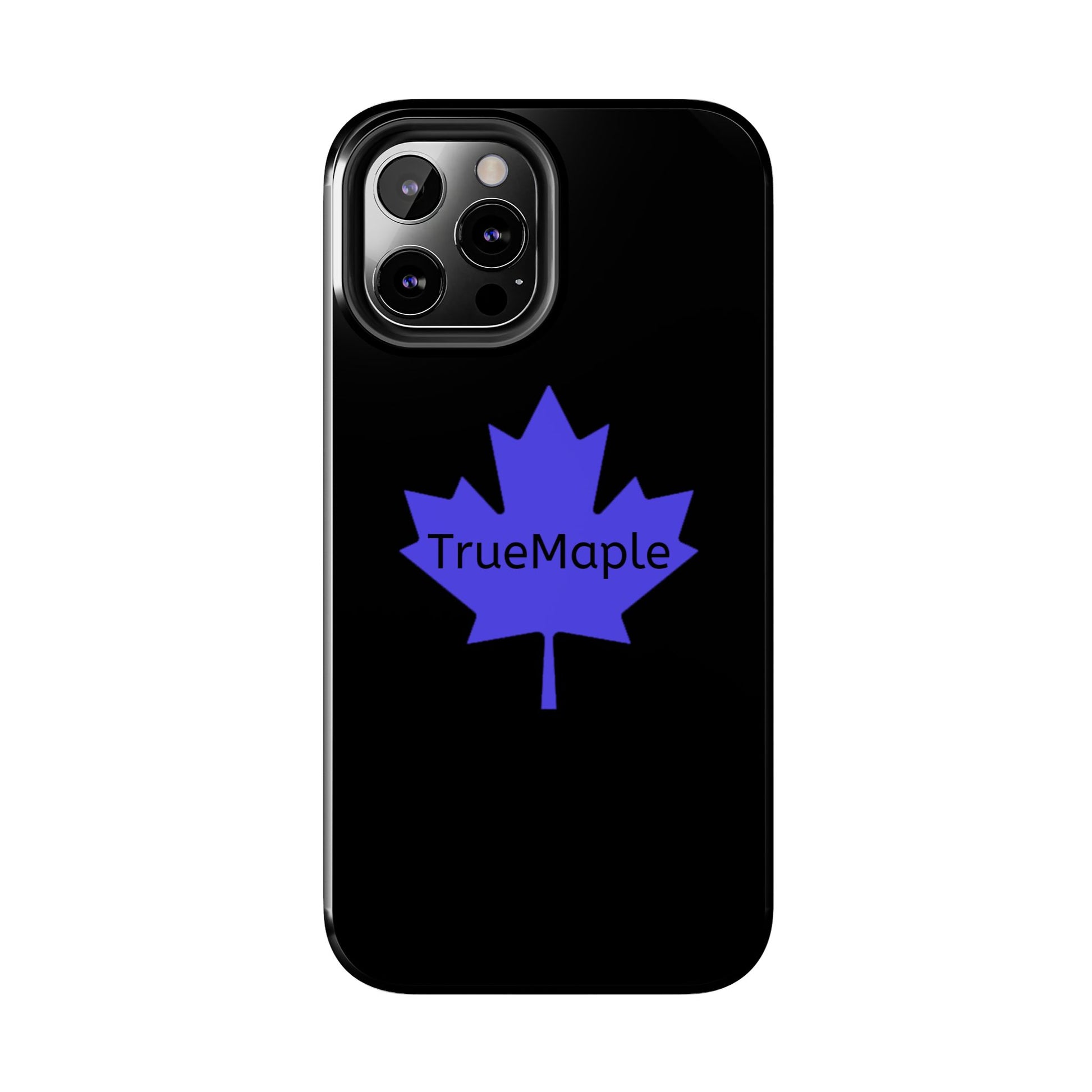 Stylish Phone Cases with Purple Maple Leaf, Durable Protection for iPhone, Trendy Gifts for Nature Lovers, Phone Accessories, Fall Aesthetic